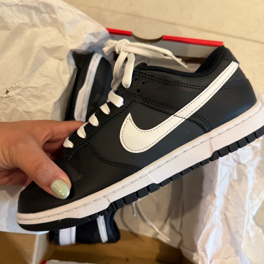 Brand new Nike dunks - black and white